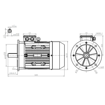 Silnik elektryczny 18,5kW 2800 obr/min. 160B5